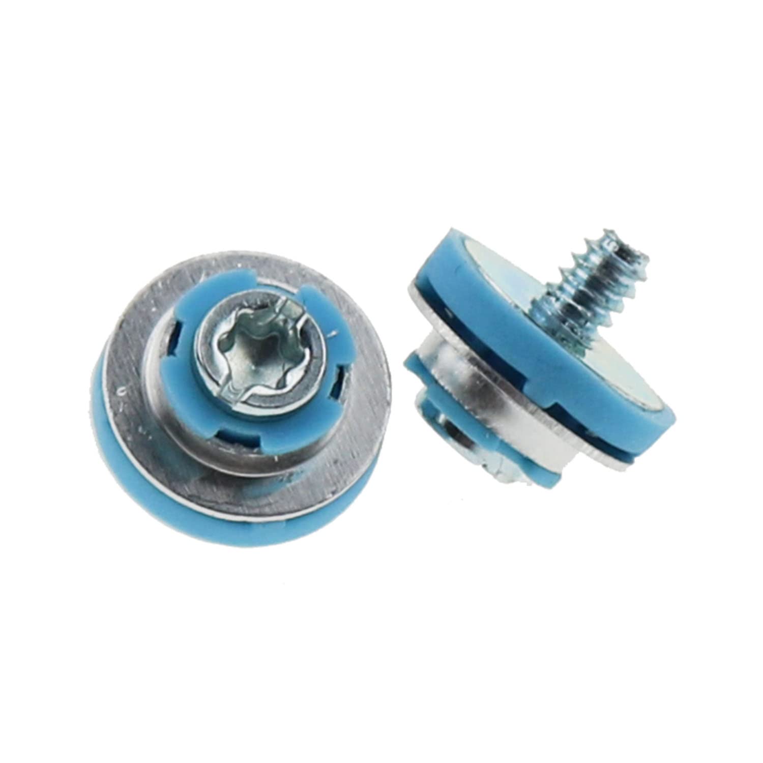 Zzhxsm 4Pcs Hard Drive Mounting Screw Blue Rubber Pad Hard Drive Isolated Installation Screws For Hp 3.5 Hdd Dc7800 Dc7900 8000