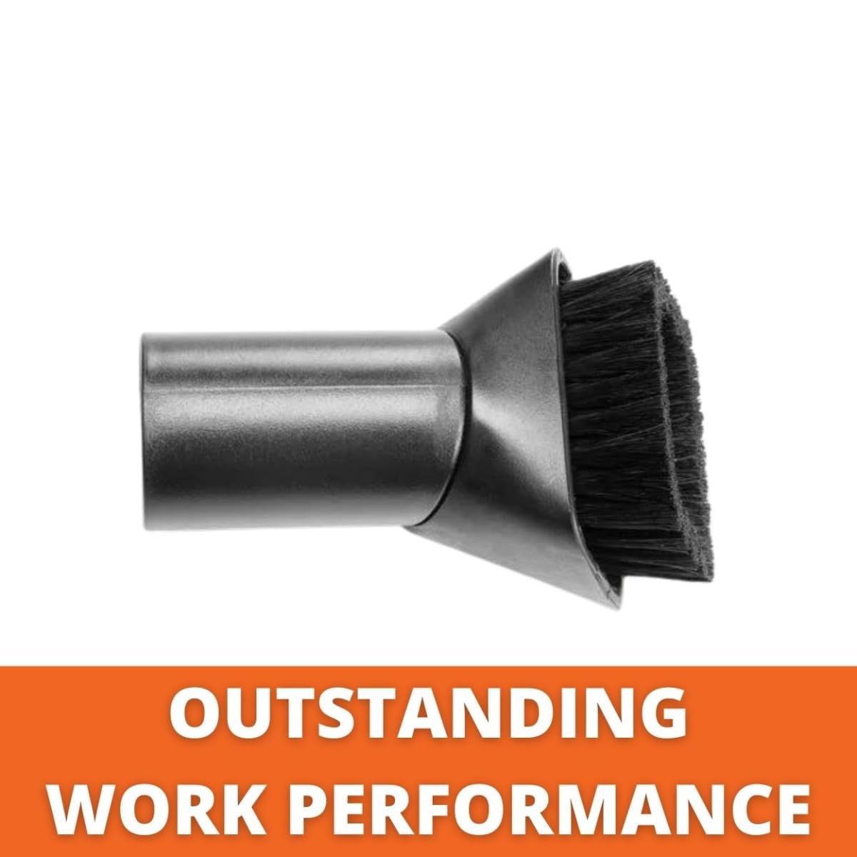 Fein Rotating Dusting Brush   Suitable For Turbo Vacuum Cleaners   Made From Natural Bristles, 2 3/4 X 1 3/4 Inches Bristle Edgi