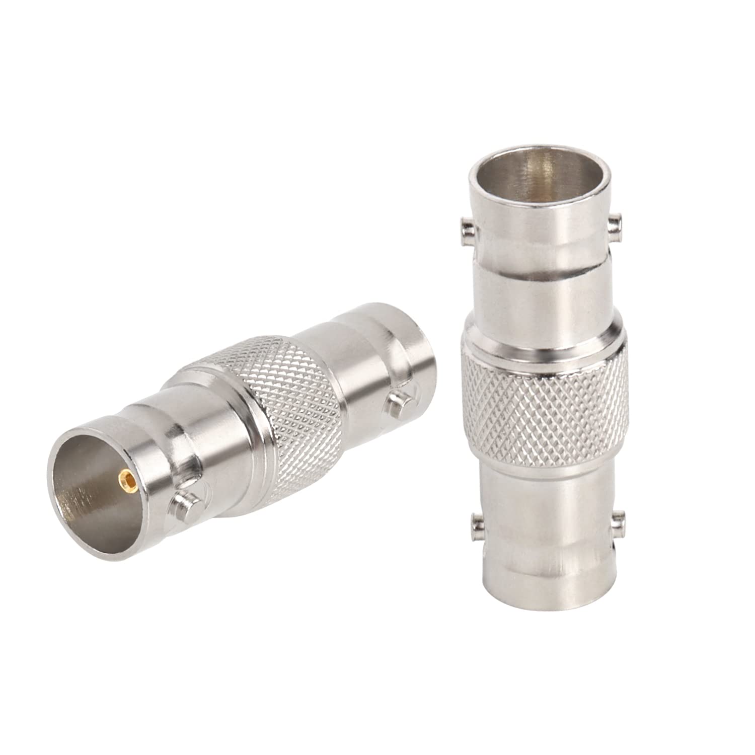 Xrds  Rf Sdi Connector 2Pcs 75 Ohm Bnc Adapter Bnc Female To Female Barrel Connector For Hd Sdi/3G Sdi/4K/8K Sdi Video Camera Ca