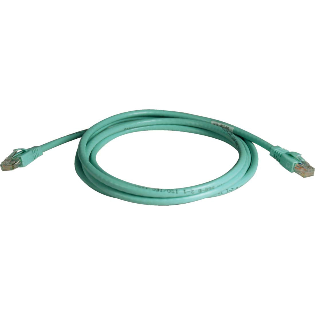 Tripp Lite N261 007 Aq Augmented Cat6 (Cat6A) Snagless 10G Certified Patch Cable, (Rj45 M/M)   Aqua, 7 Ft.