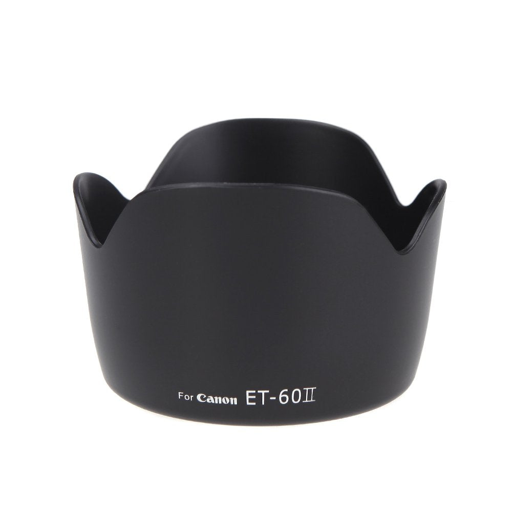 Andoer Lens Hood, Et 60Ii Flower Lens Hood For Canon Ef 75 300Mm F/4 5.6 Iii Ef S 55 250Mm F/4 5.6 Is