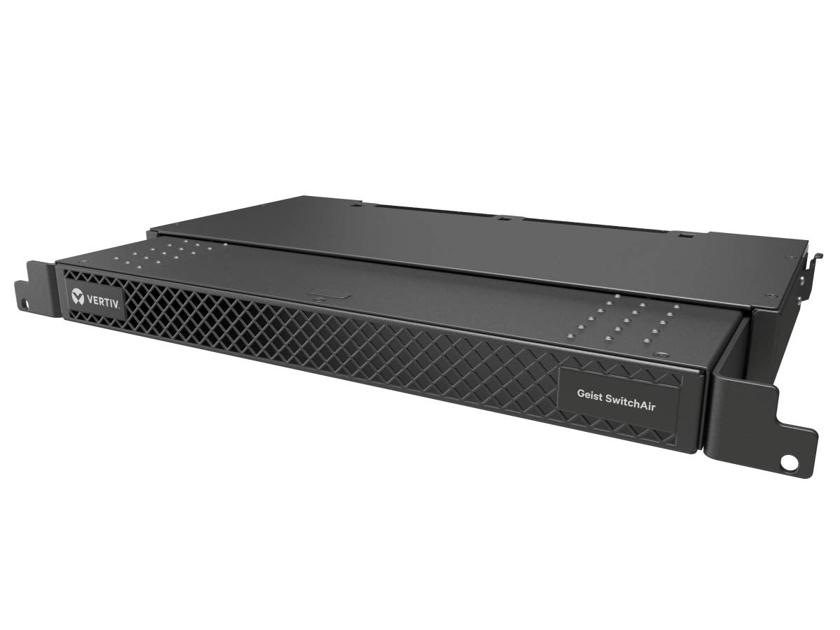 1U Af Mgmtdvc  Rear 7.63'' To 1|Vertiv Geist Passive 1U Airflow Management Device For Switches With Rear Air Intake (Non Port Si