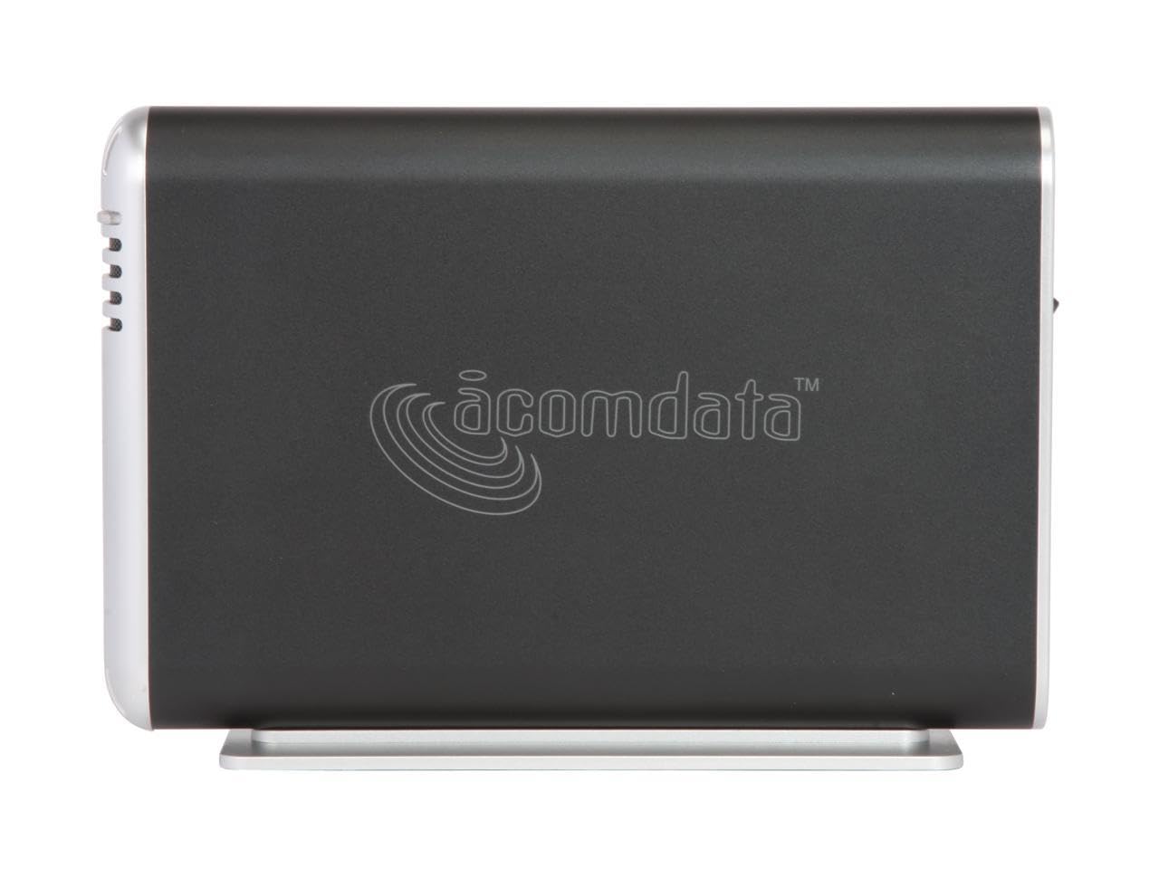 Acomdata Samba Usb 2.0/Firewire 400 3.5 Inch Sata Hard Drive Enclosure Smbxxxu2Fe Blk (Black)