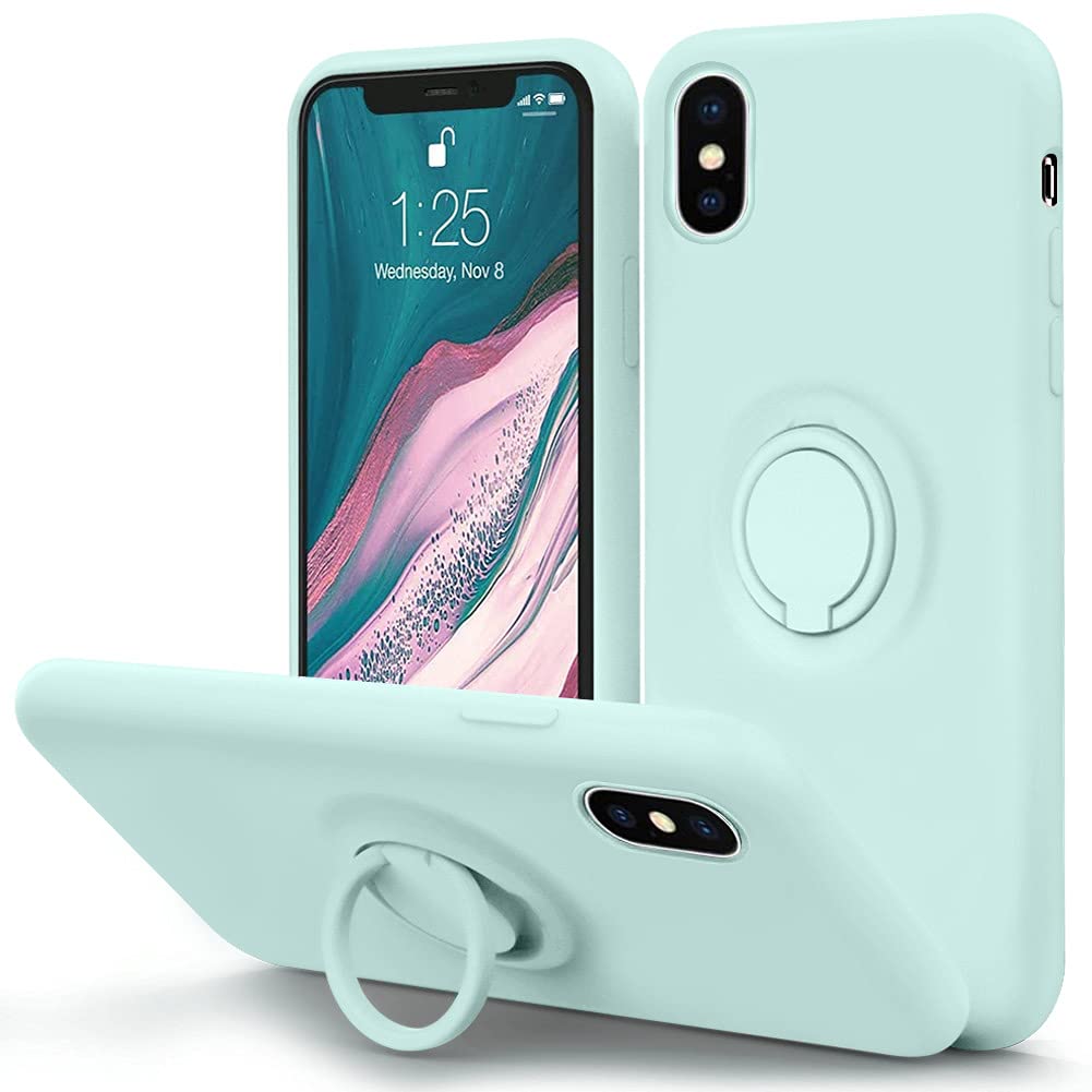 Mocca For Iphone Xs Max Silicone Case With Kickstand | Anti Scratch Full Body Shockproof Protective Case For Iphone Xs Max   Min