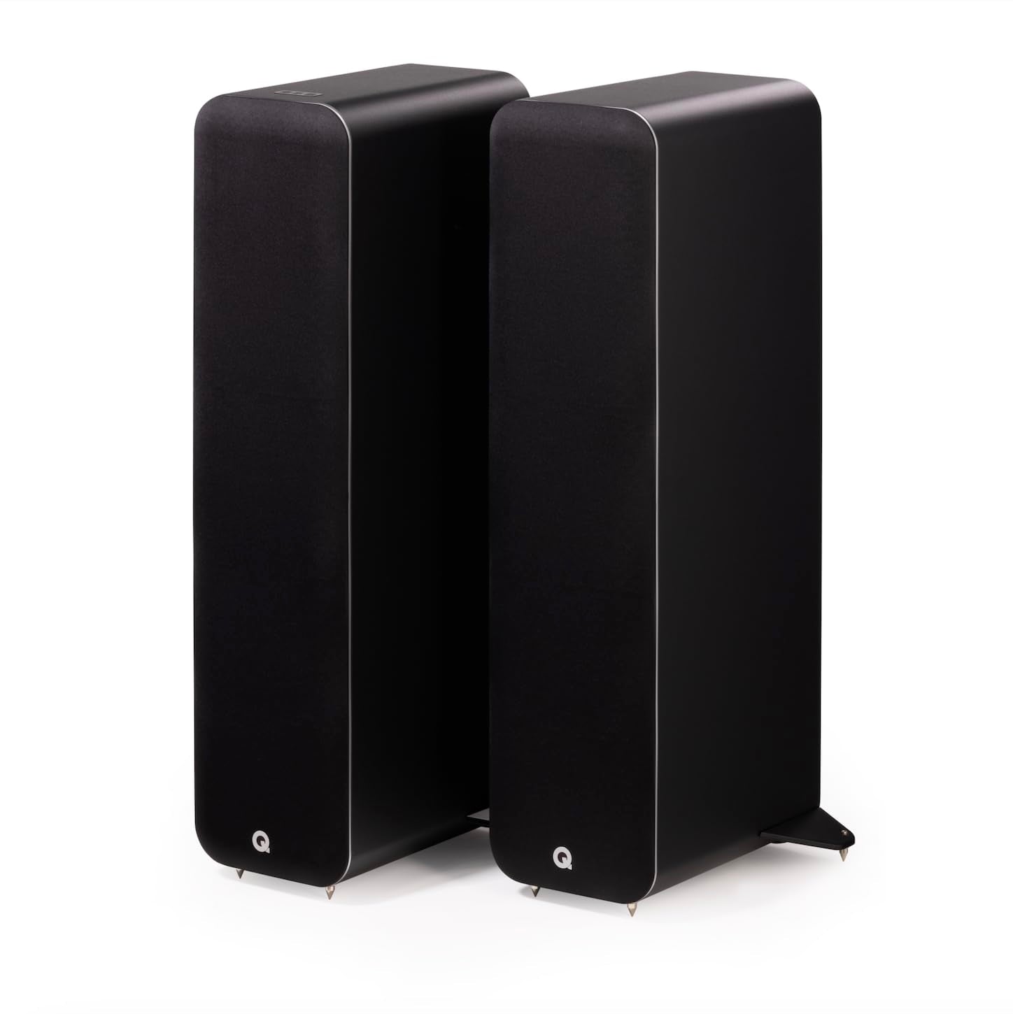 Q Acoustics M40 Bluetooth Powered Floor Standing Speakers Hd Wireless Music Home Theatre Surround Sound System Black   Tweeter 0