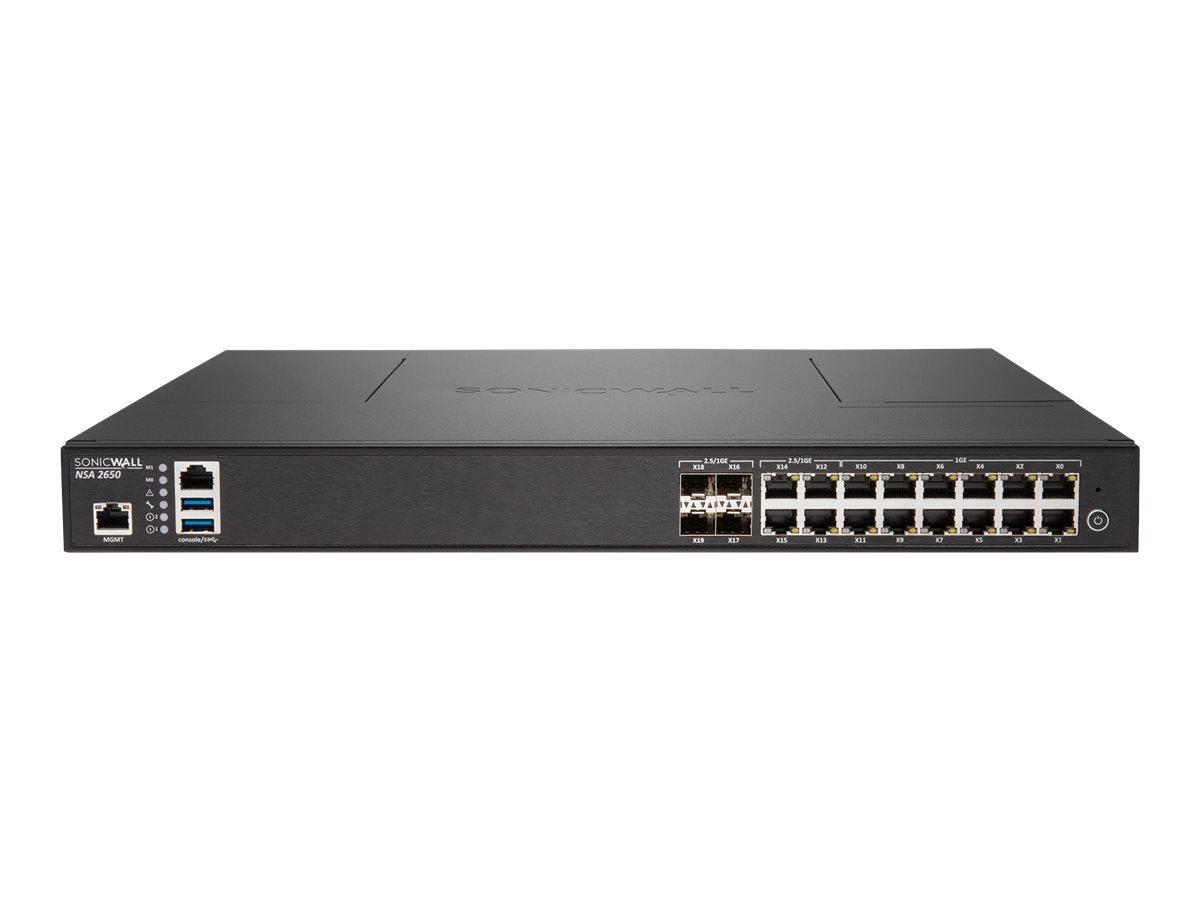 Sonicwall Nsa 2650 Totalsecure Security Appliance, Black (01 Ssc 1988)