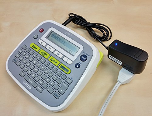 T-Power 9V Charger For Brother P-Touch Pt-D200 Ptd200 Pt-D200Vp Pt-D210 Ptd220 Label Maker Replacement Ad-24 Ad-24Es Ad-20 Ad-30