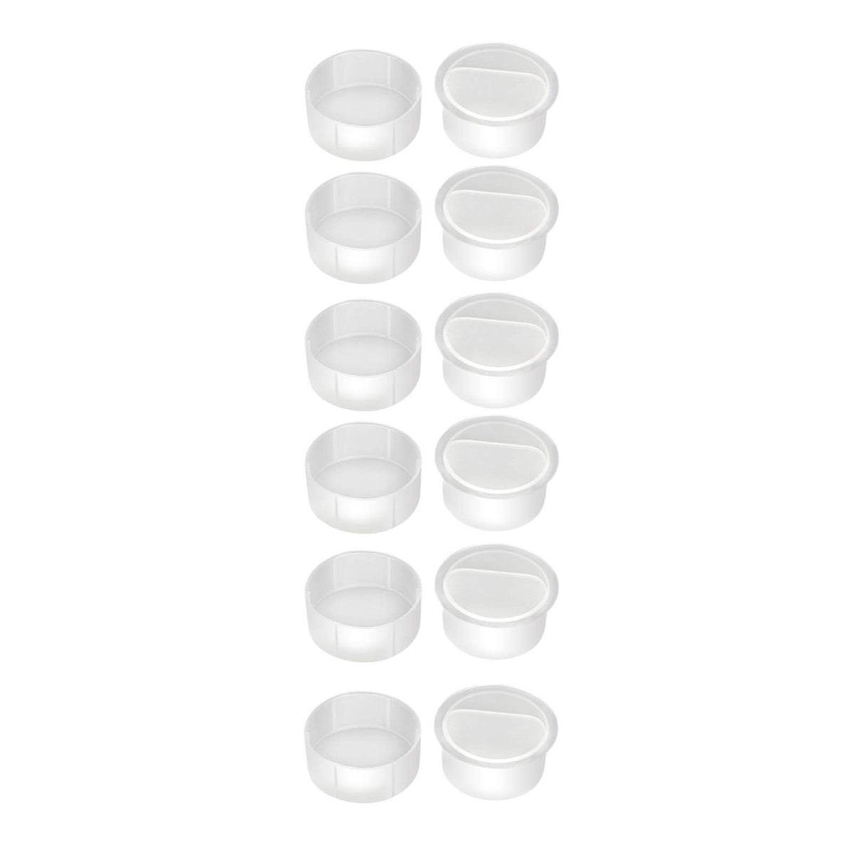 Svbony Dust Caps Set For 1.25Inch Astronomy Telescope Eyepiece Barlow Lens Or Other Accessories(6 Dust Caps And 6 Dust Plugs)
