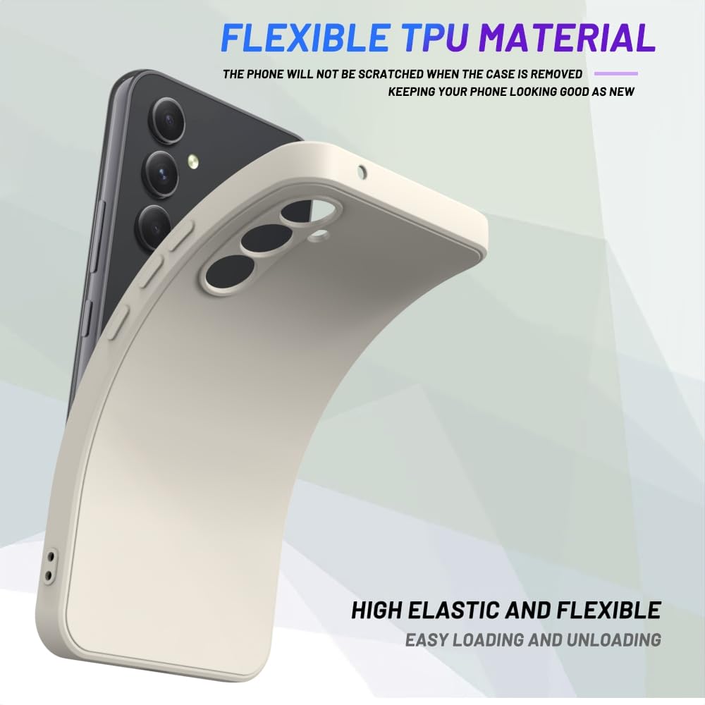 Wogroo For Samsung Galaxy A16 5G Case White, Scratch Resistant With Soft Touch, Slim Thin Phone Cover For Samsung Galaxy A16 5G