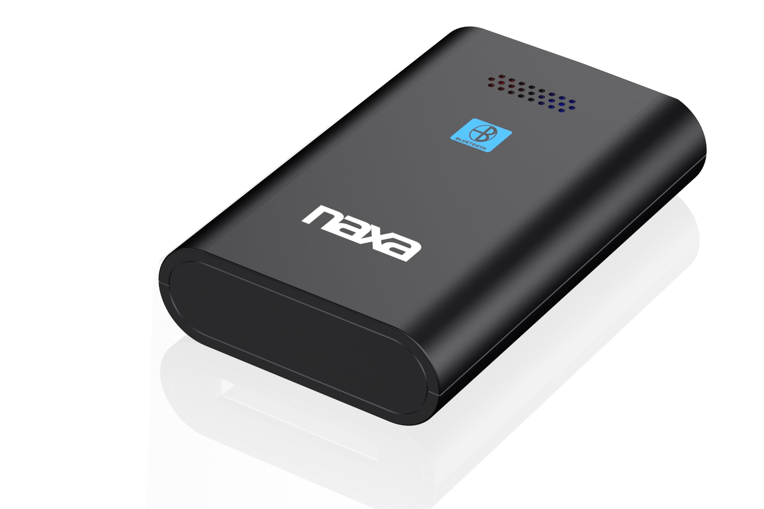 Naxa Electronics Nab 4001 Wireless Audio Adapter With Bluetooth For Aux Input Connectors