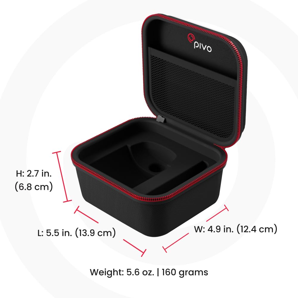Pivo Travel Case Mini Hard Protective Shell Portable Lightweight & Durable Case Bag Compatible Pods Lite