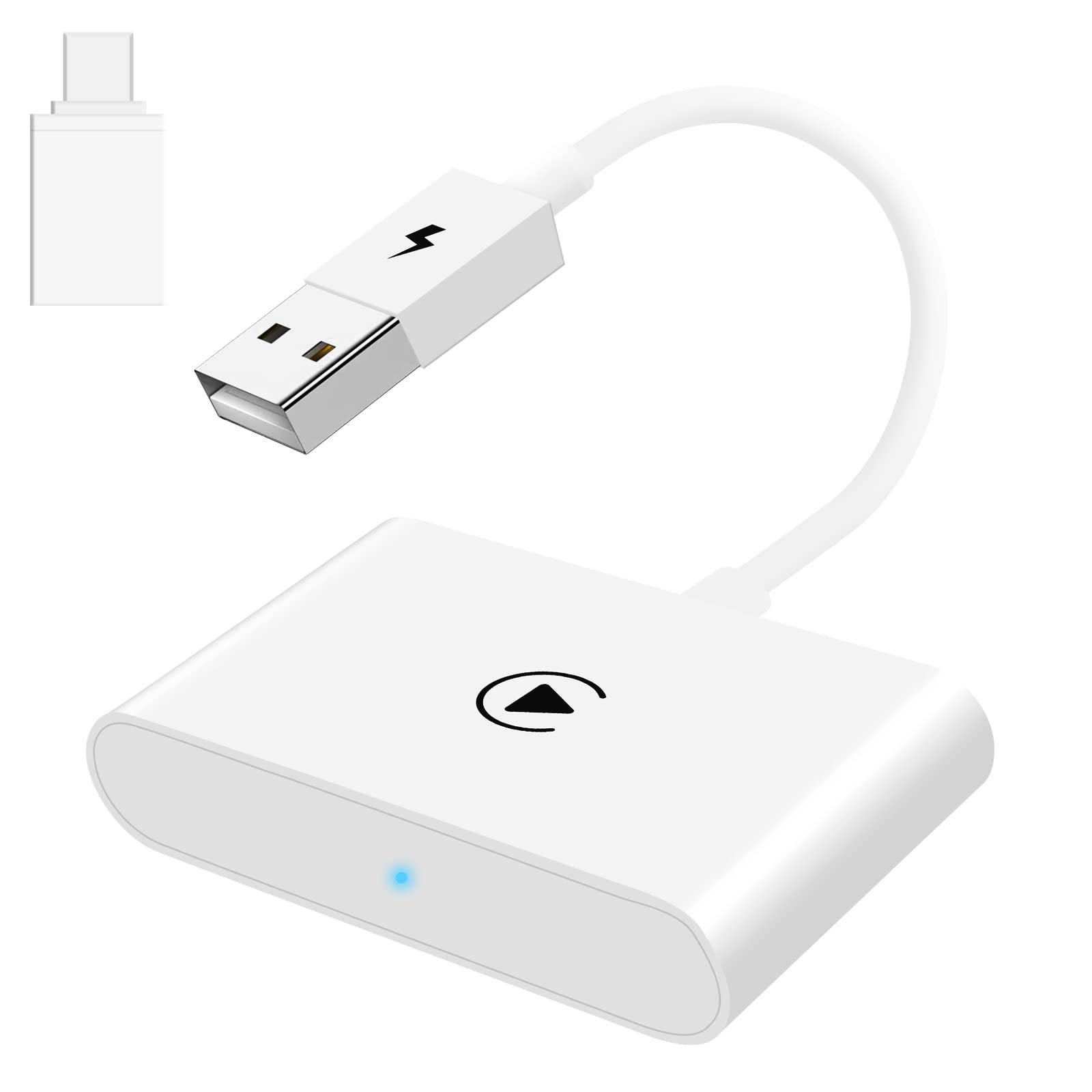 Cpcger Wireless Carplay Adapter For Apple Carplay Wireless Adapter Convert Wired To Wireless Carplay Dongle For Wireless Control