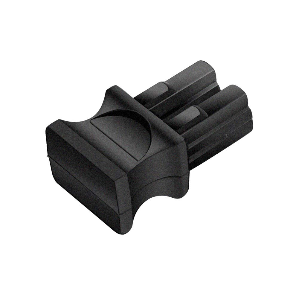 Qsfp+ Qsfp28 Sfp Dust Cover Fiber Optical Dust Caps Optical Module Port Plugs For Duplex Lc, Black Silicone, 50Pcs