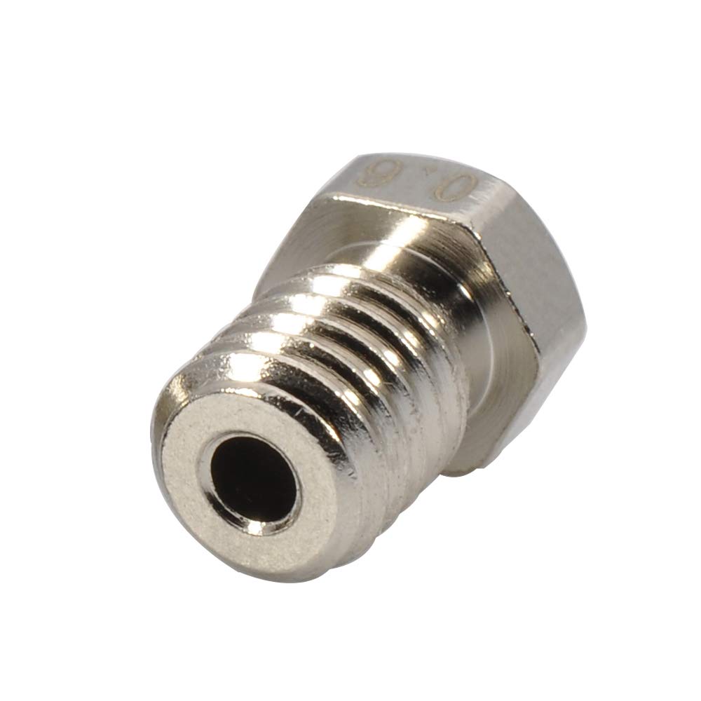 Upgrade Plated Wear Resistant M6 Thread Brass Nozzle Pack 0.4Mm For 1.75Mm V6 Hotend Titan Aero Extruder Prusa I3 Mk3 Mk3S Anycu