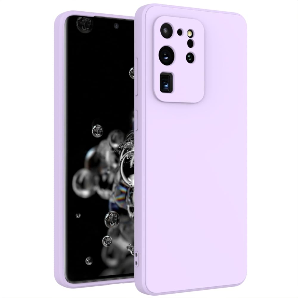 Wogroo For Samsung Galaxy S20 Ultra Case Purple, Scratch Resistant With Soft Touch, Slim Thin Phone Cover For Samsung Galaxy S20