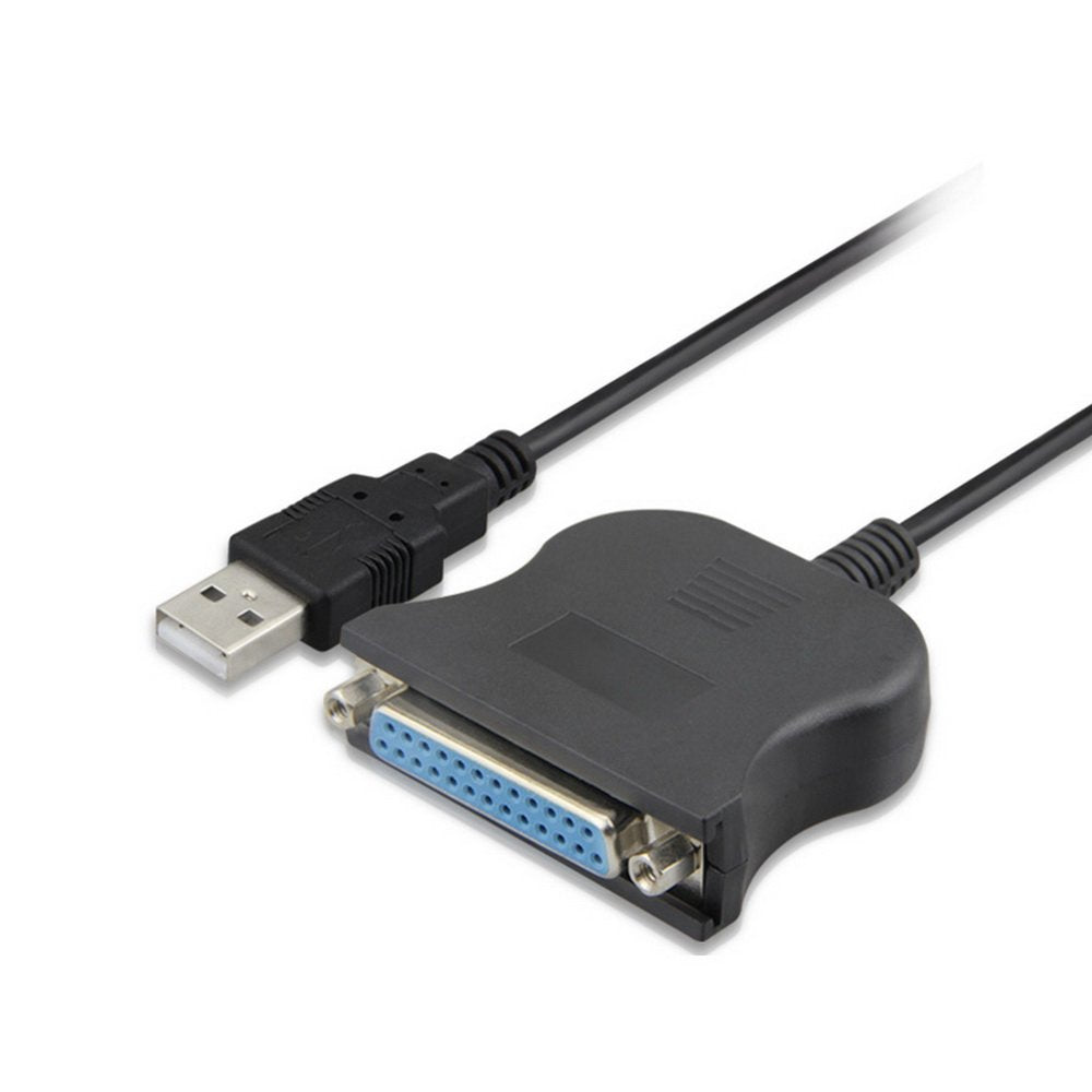 Axgear Type Axgear Db25 Usb To Female Parallel Ieee 1284 Printer Adapter Cable Cor ...