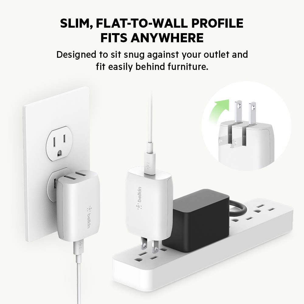 Belkin Usb C Wall Charger 18W (Iphone Fast Charger For Iphone 11, 11 Pro, 11 Pro Max, Xs, Xs Max, Xr, X, 8, 8 Plus, Ipad Pro 10.