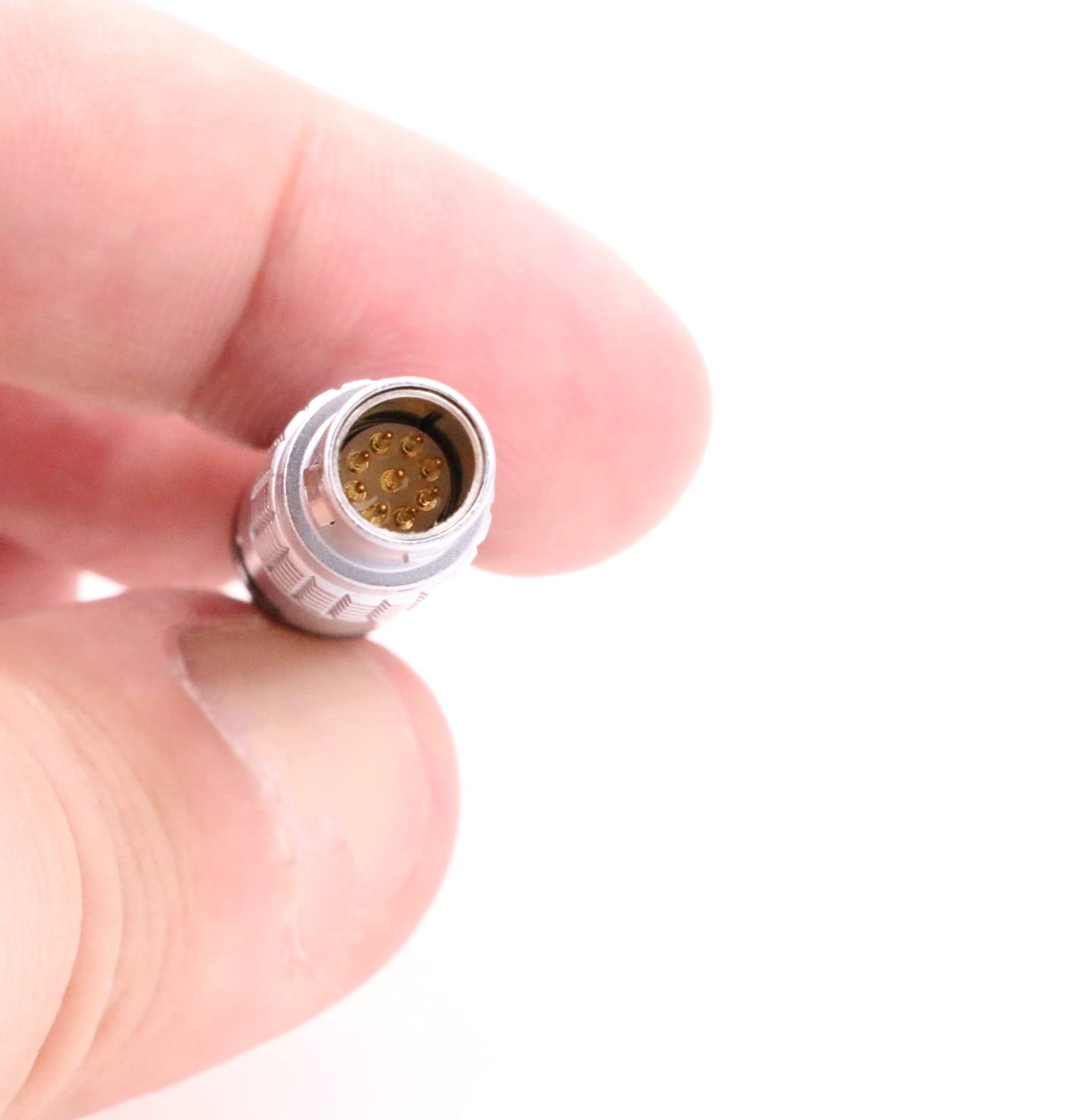 Zblzgp Tentacle Sync 3.5Mm To Right Angle Ext 9 Pin Timecode Cable For Red Komodo 6K Camera (Straight 9 Pin)