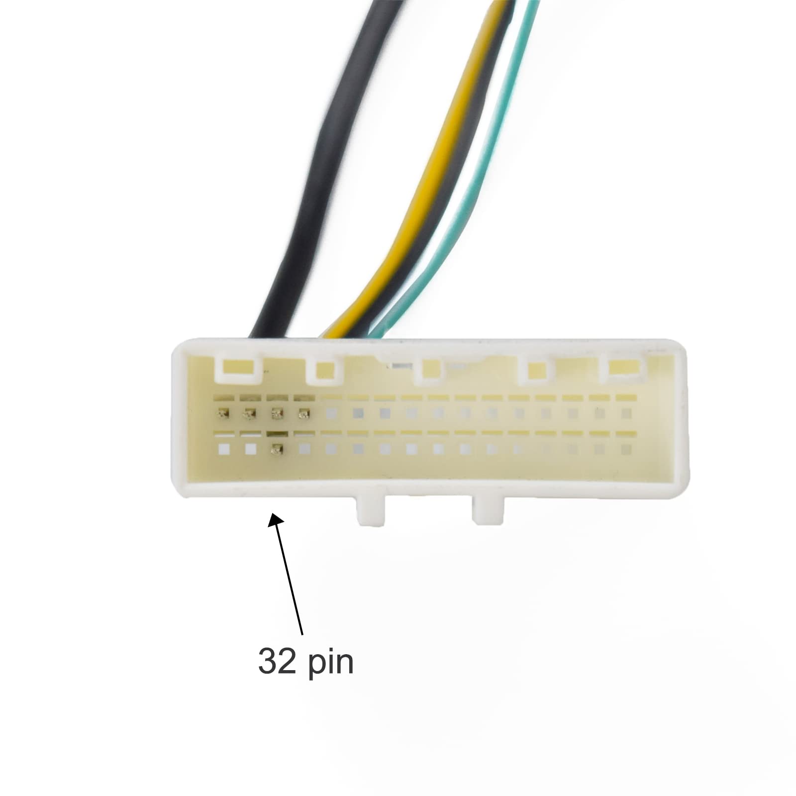 Backup Camera Retention Wire Harness Ux Ni006 For Nissan Frontier Juke Rogue Sentra Cube Murano Quest Leaf,Includes 12V To 6V Co