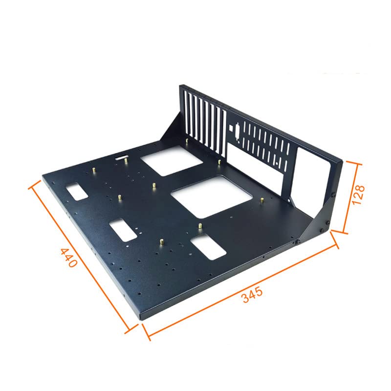 Alamengda Diy Gaming Computer Case, Atx Open Chassis Case Rack For E Atx/Atx/M Atx/Itx Motherboards, Widely Body Heat Dissipatio