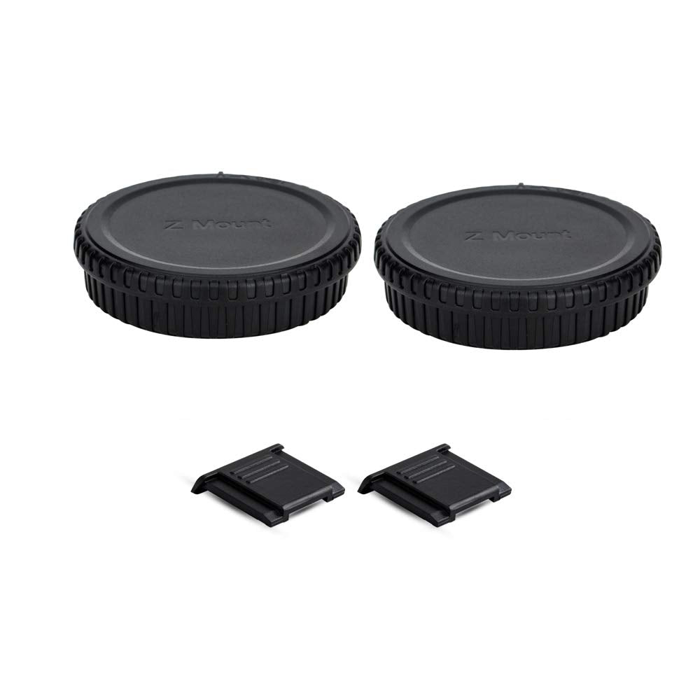 2 Pack Z Mount Body Cap Cover & Rear Lens Cap For Nikon Z8 Z9 Z7 Z7Ii Z6 Z6Ii Z6Iii Z5 Z50 Z30 Zf Z Fc Zfc Mirrorless Camera And