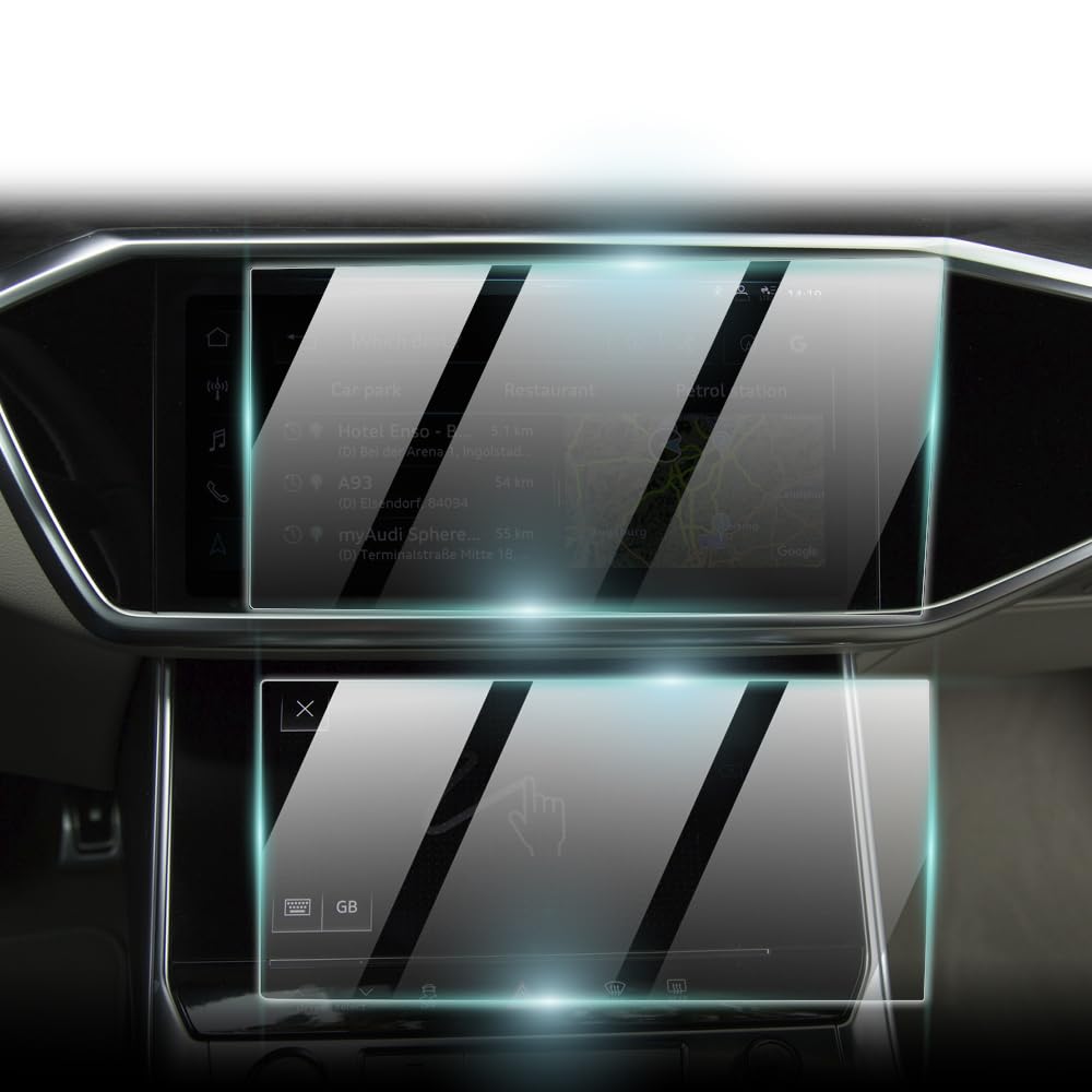 IPG ProActive made for Audi 2019-24 A6 - A7 10.1 Navigation 8.6 2. Touch Screen 9H Hardness Screen Protector Nano Ceramic Film U