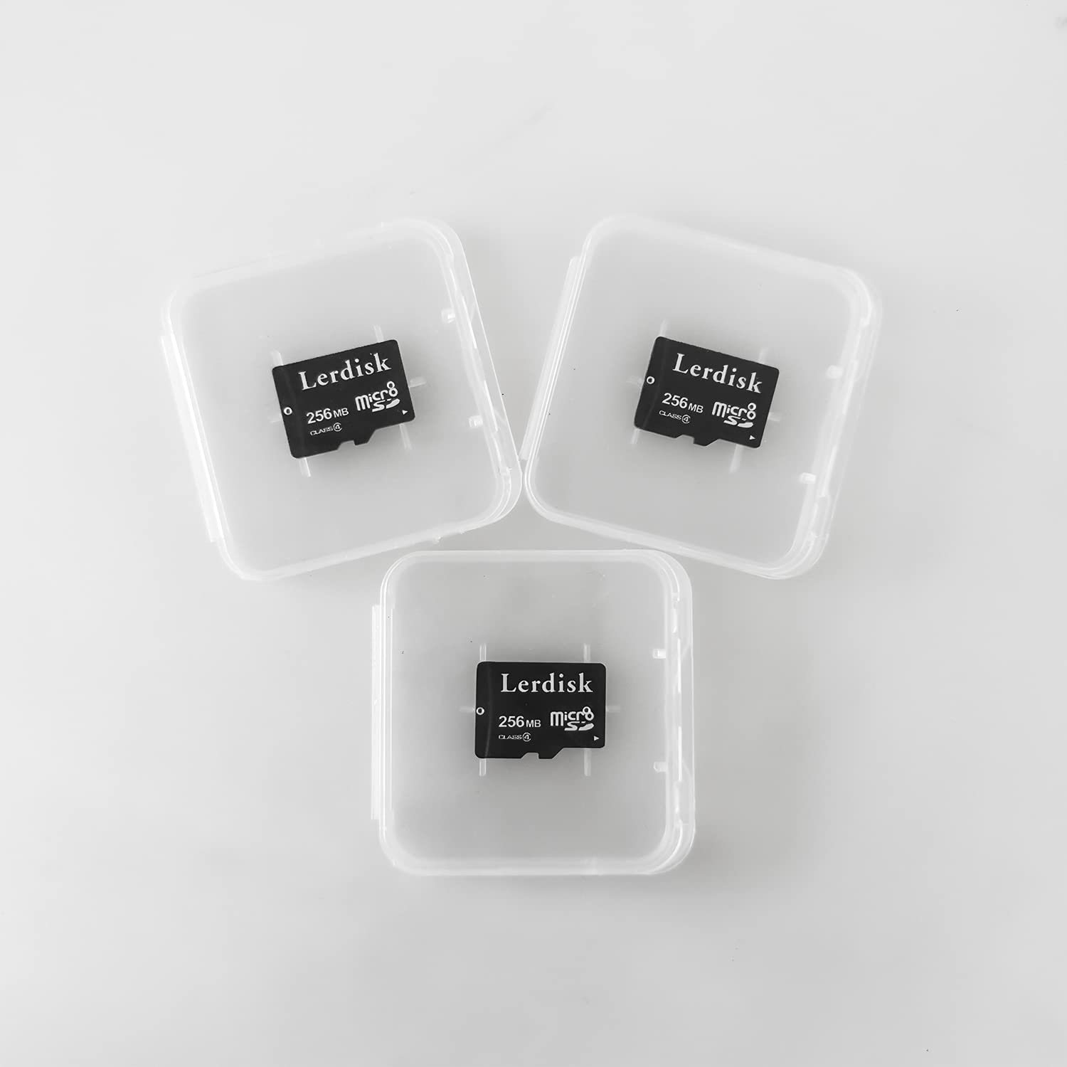 Lerdisk Factory Wholesale Micro Sd Card 256Mb Pack Of 3 In Bulk Small Capacity For Small Files Only,Not Suitable For Camera,Phon