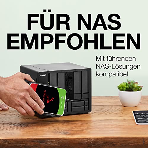 Seagate IronWolf Pro 14TB NAS Internal Hard Drive HDD � CMR 3.5 Inch SATA 6Gb/s 256MB Cache for RAID Network Attached Storage, Data Recovery Service � Frustration Free Packaging (ST14000NEZ008)