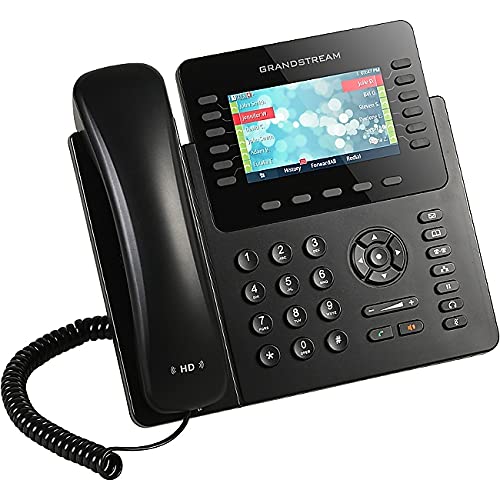 Grandstream Gxp2170 Ip Phone | 12 Lines, 6 Sip Accounts | 4.3-Inch Color Display | Dual-Port Gigabit Ethernet With Integrated Po