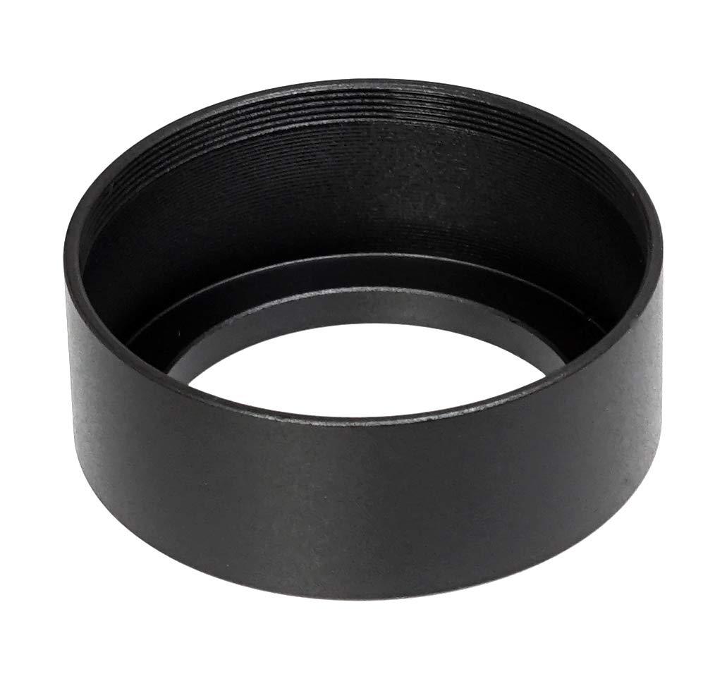 Fotasy Metal 39Mm Lens Hood, 39Mm Lens Hood For Canon Fuji Leica Leitz Nikon Olympus Panasonic Pentax Sony Lens, 39Mm Screw-In L
