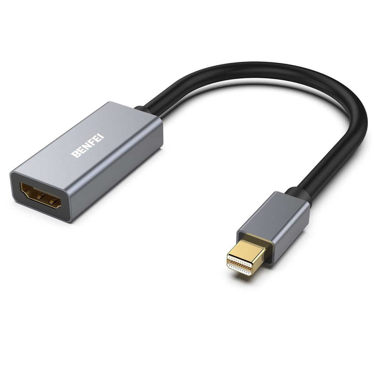 Benfei Mini Displayport To Hdmi Adapter, Thunderbolt 2 To Hdmi Adapter Compatible For Macbook Air/Pro, Microsoft Surface Pro/Doc