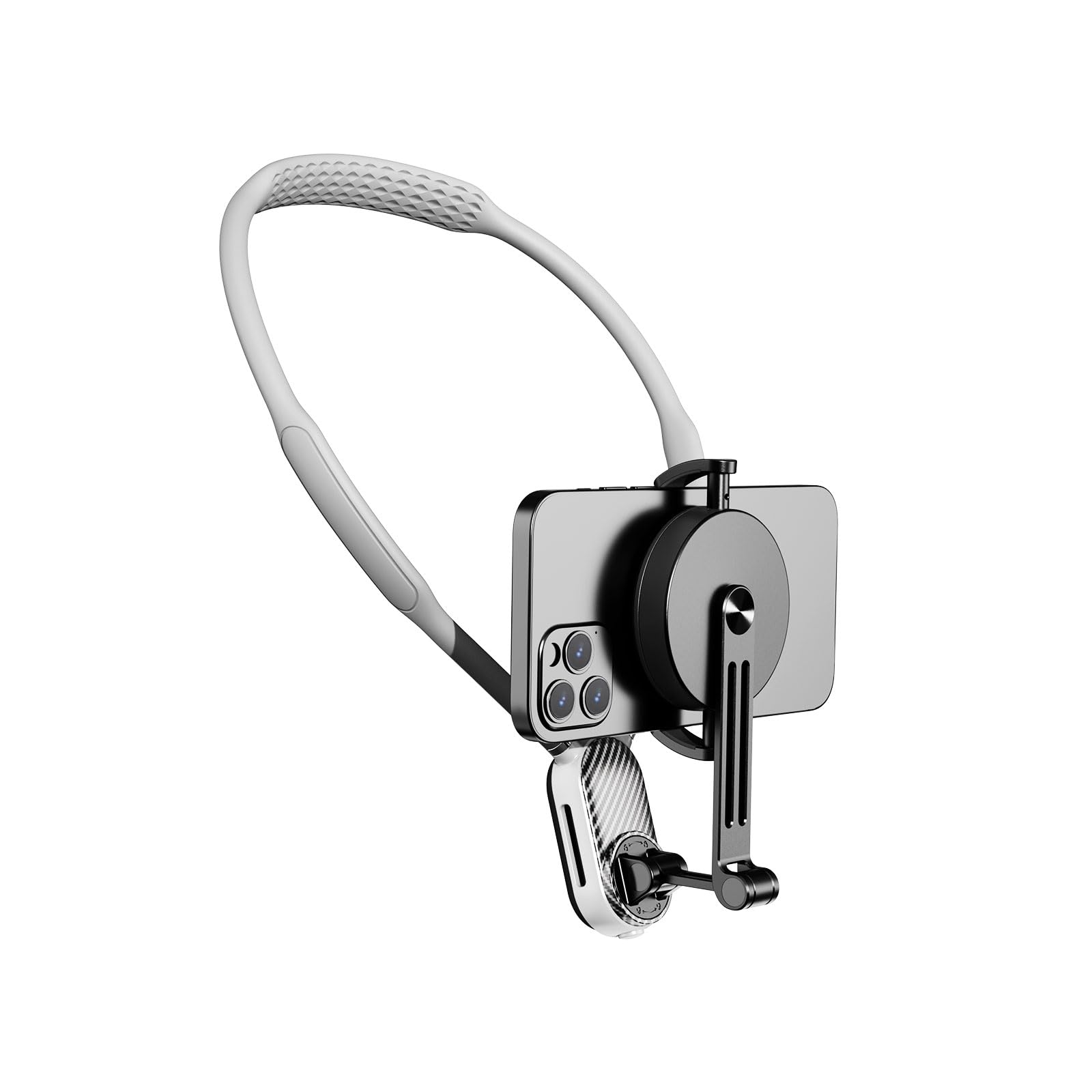 Funsnap Magnetic Neck Mount For Phones, Pov Phone Holder Hand Free Chest Stand Video Recording Vlog For Iphone 16 15 14 13 Andro