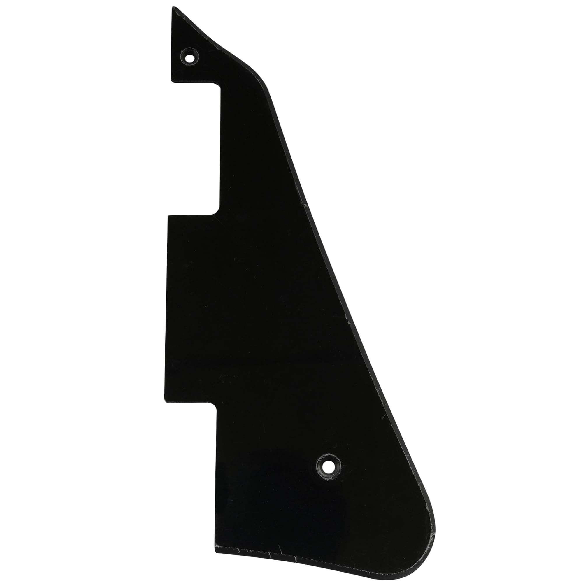 Musiclily Electric Guitar Pickguard Compatible With Usa Les Paul Modern Style,1Ply Black