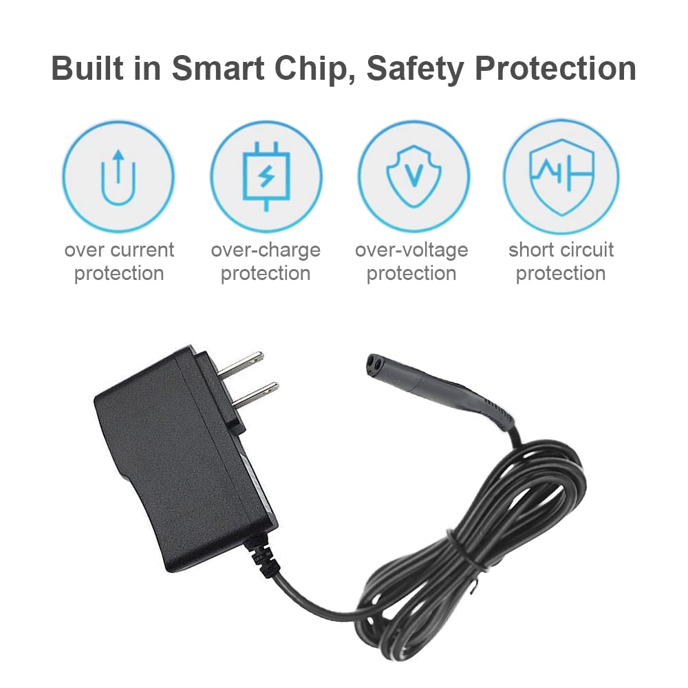Shaver Charger For Braun Series 7 9 3 5 1, Electric Razor Shaver Adapter Power Supply Cord For Braun 3040S 340S 9385Cc 370 720 7