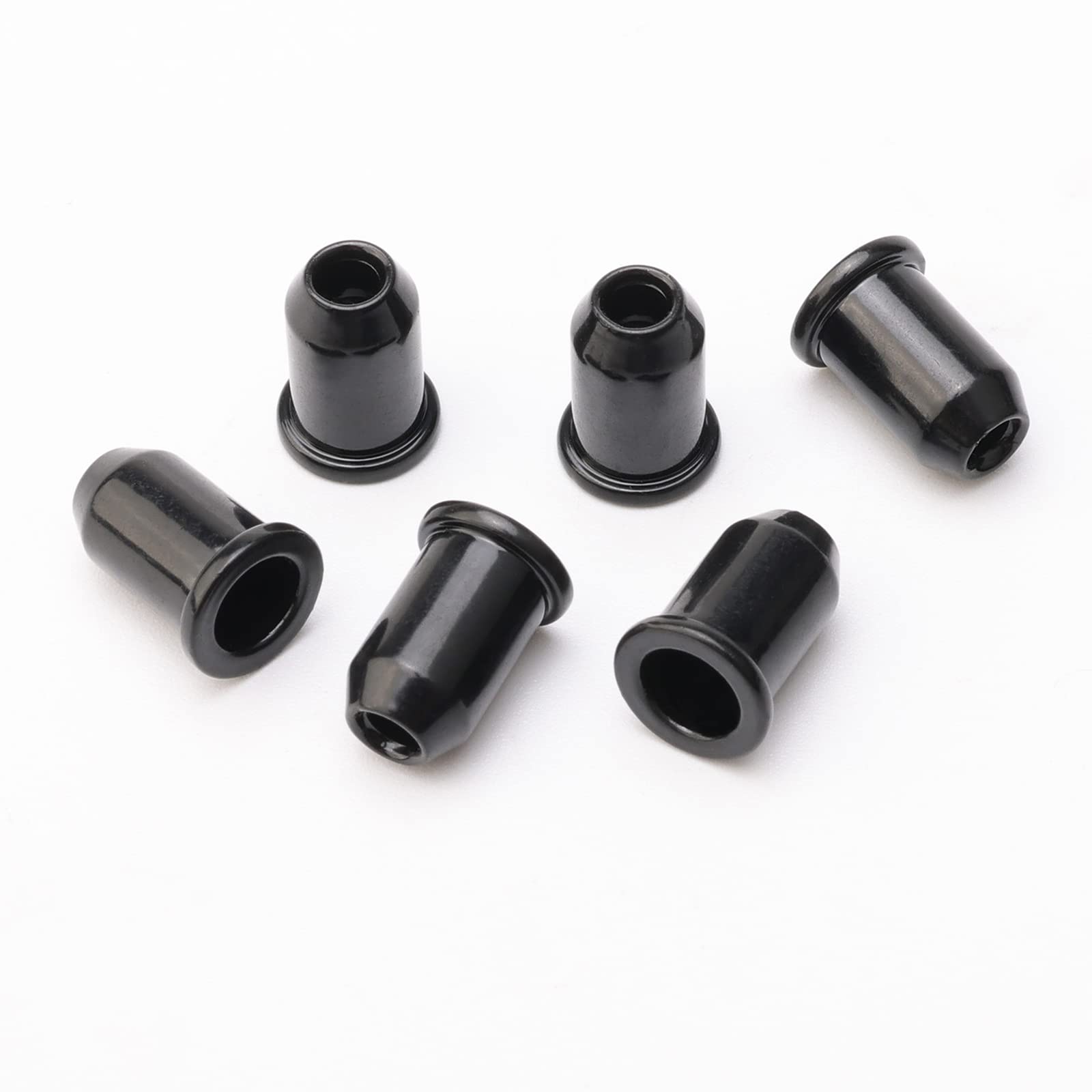 Swhmc Guitar String Mounting Ferrules 6Pcs 8Mm String Through Ferrules For Tele Strat Guitar