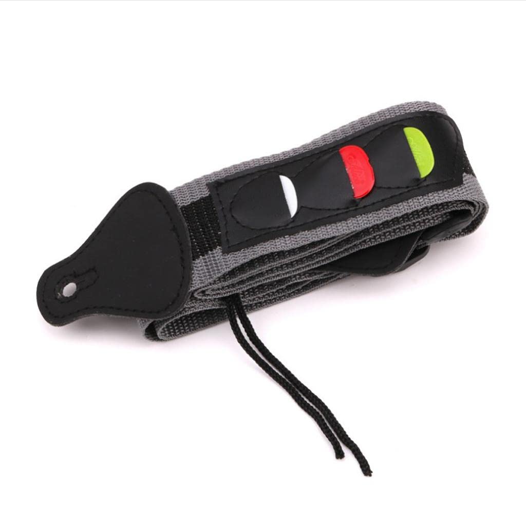 Ubervia Durable Guitar Bass Strap Pick Holders