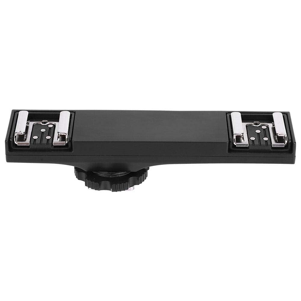 Hot Shoe Splitter, Hot Shoe Extension Bar Mount Cold Shoe Extension Bracket Bracket Dslr Camera Camcorder Dv (For )