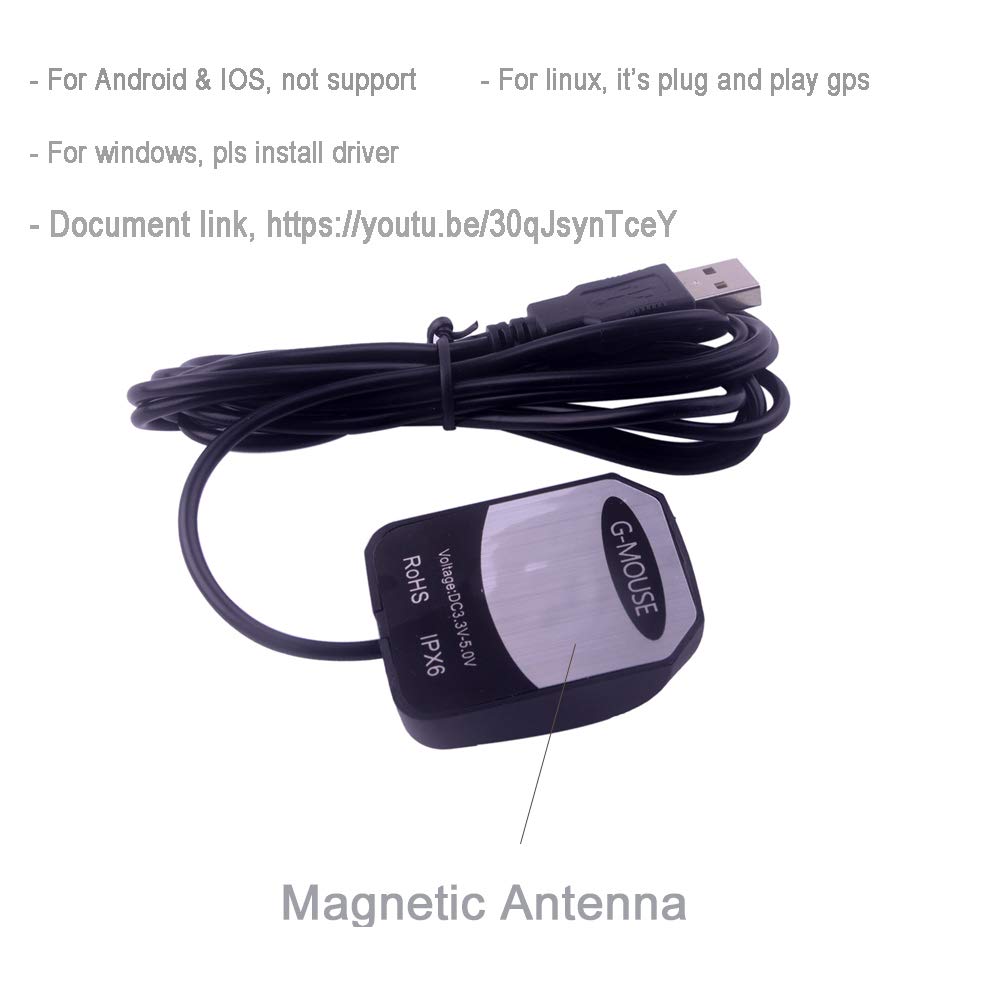 Diymalls Vk 162 G Mouse Usb Gps Dongle Receiver Antenna M8 Chip With Flash For Linux Window Google Earth