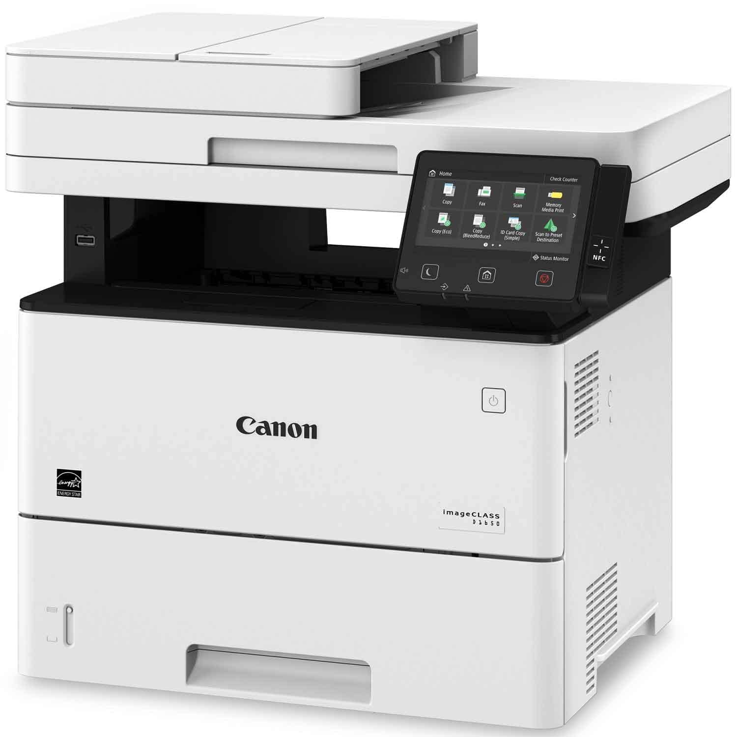 Canon Imageclass D1620 - Monochrome Duplex Wireless Laser Printer, Multifunction With Scanner, Copier, Automatic Document Feeder