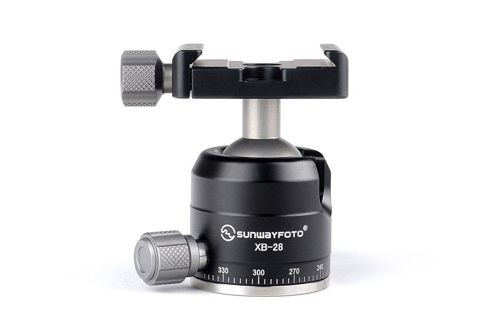 Sunwayfoto XB-28 Low Profile Ball Head 28mm Arca/RRS Compatible Sunway