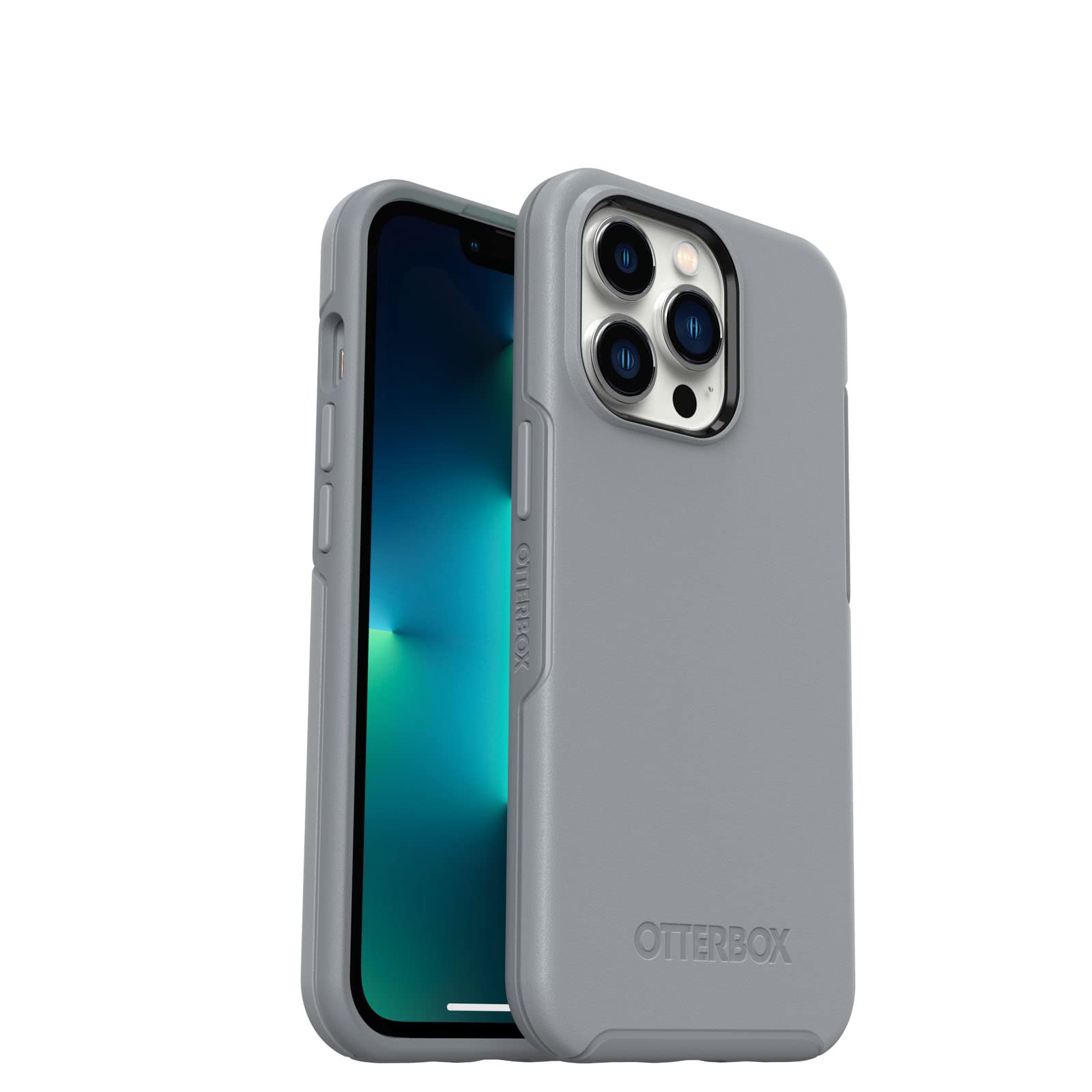 Otterbox Iphone 13 Pro (Only) Symmetry Series Case   Resilience Grey, Ultra Sleek, Wireless Charging Compatible, Raised Edges Pr