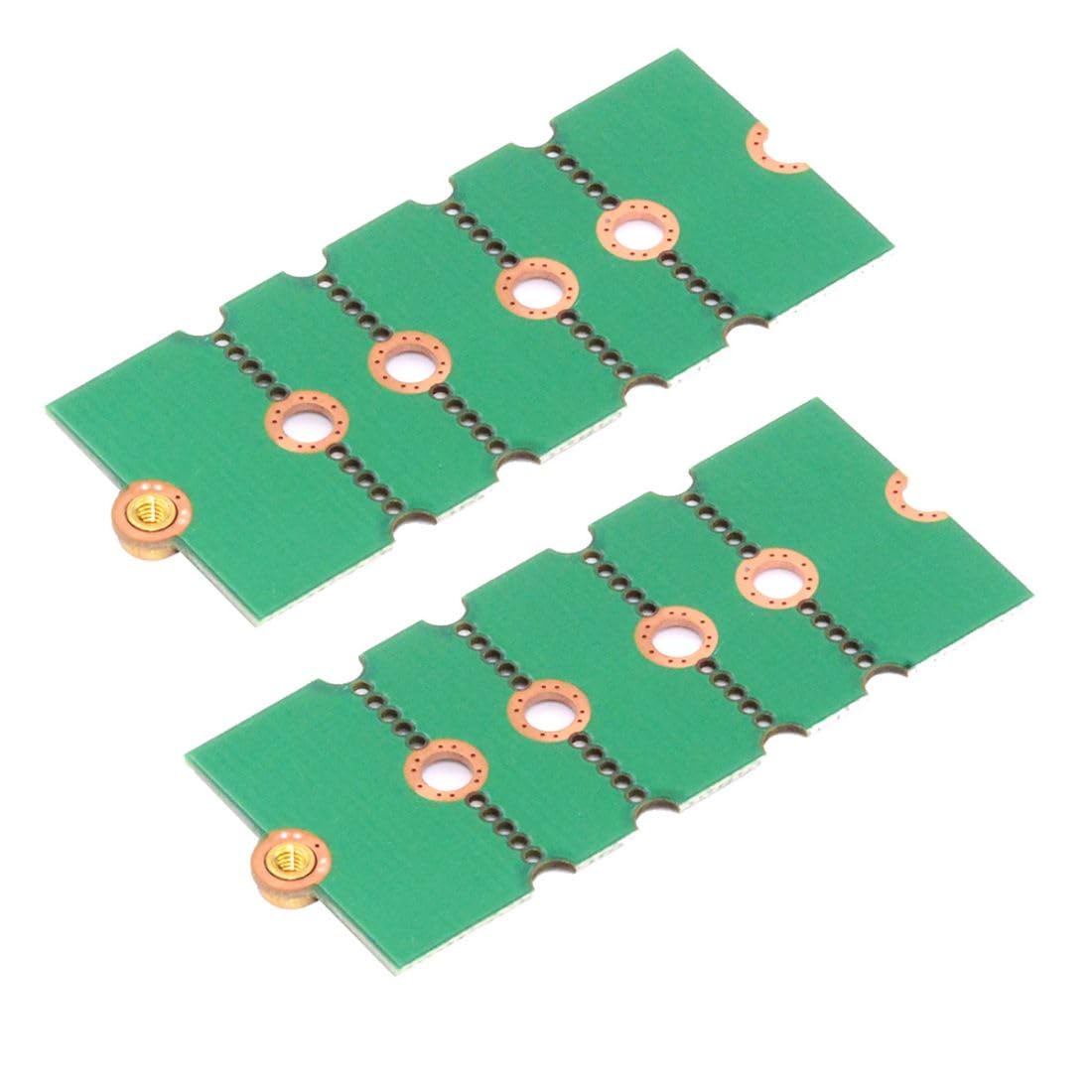 Chenyang 2 Pack M.2 2230 To 2242 To 2260 To 2280 Convertor Card Nvme Ngff Ssd Extended Adapter