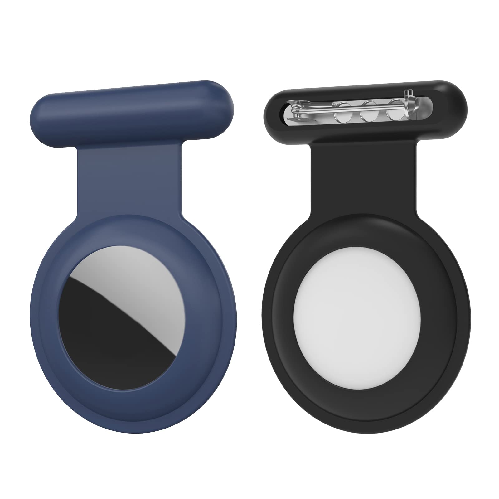 Airtag Holder For Kids, Toddler, Children (2 Pack), Hidden Air Tag Holder With Safety Pin For Clothes, Airtag Clip Compatible For Apple Airtag Gps Tracker