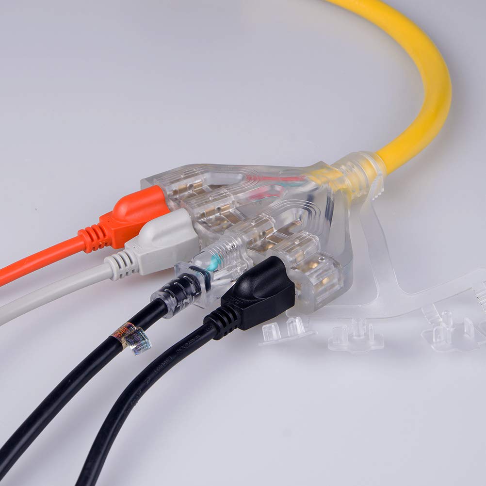 Yodotek Nema 14 50P Rv/Range/Plug To (4) Nema 5 15/20R 20Amp,1.5Ft,Dryer Male Plug Household Adapter Power Cord,Rv Distribution