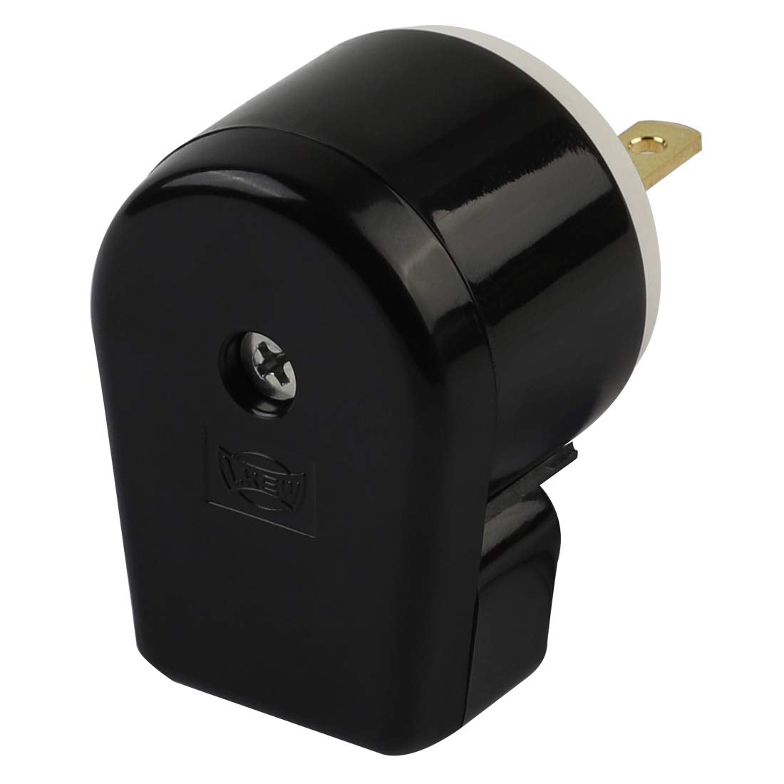 Usa 3 Prong Male Ac Plug, Right Angle Etl Nema 6 15P 3 Pole Diy Rewirable Plug, 15A 250V Usa 3Pin Ac Connector, 12 Direction Rot