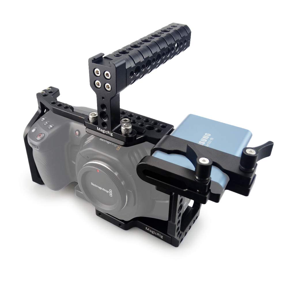 MAGICRIG BMPCC 4K / BMPCC 6K Camera Cage Kit for Blackmagic Design Pocket Cinema Camera 4K / 6K