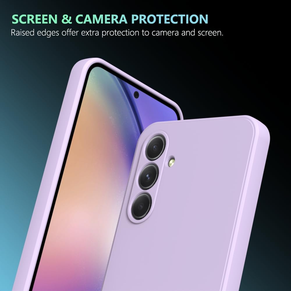 Wogroo For Samsung Galaxy A14 5G Case Purple, Scratch Resistant With Soft Touch, Slim Thin Phone Cover For Samsung Galaxy A14 5G