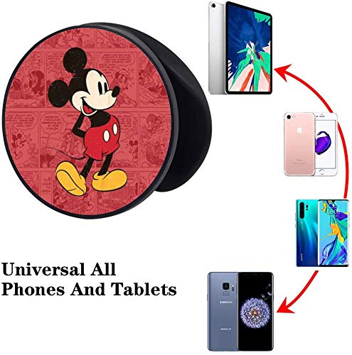 (3 Pack) Multifunction Cell Phone Grip Finger Holder And Stand Cute Baseball,Foldable Phone Kickstand Mount For Smartphones And