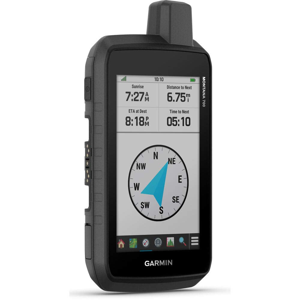 Garmin Montana 700, Rugged Gps Handheld, Routable Mapping For Roads And Trails, Glove Friendly 5 '' Color Touchscreen