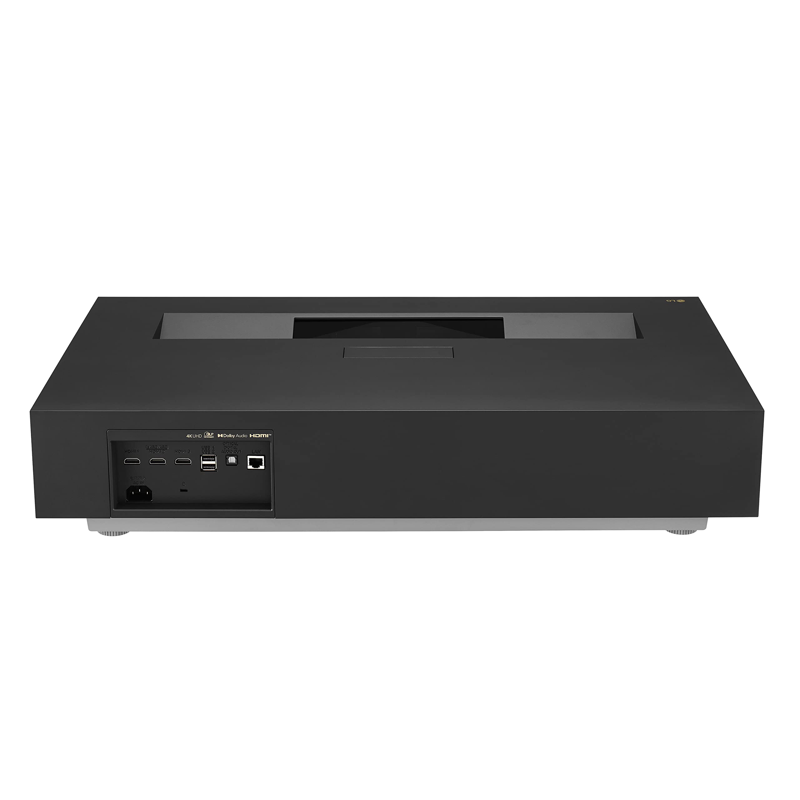 Lg Hu915Qb Ultra Short Throw 4K Uhd (3840 X 2160) 3Ch Laser Smart Home Theater Cinebeam Projector With Up To 3000 Ansi Lumens, D